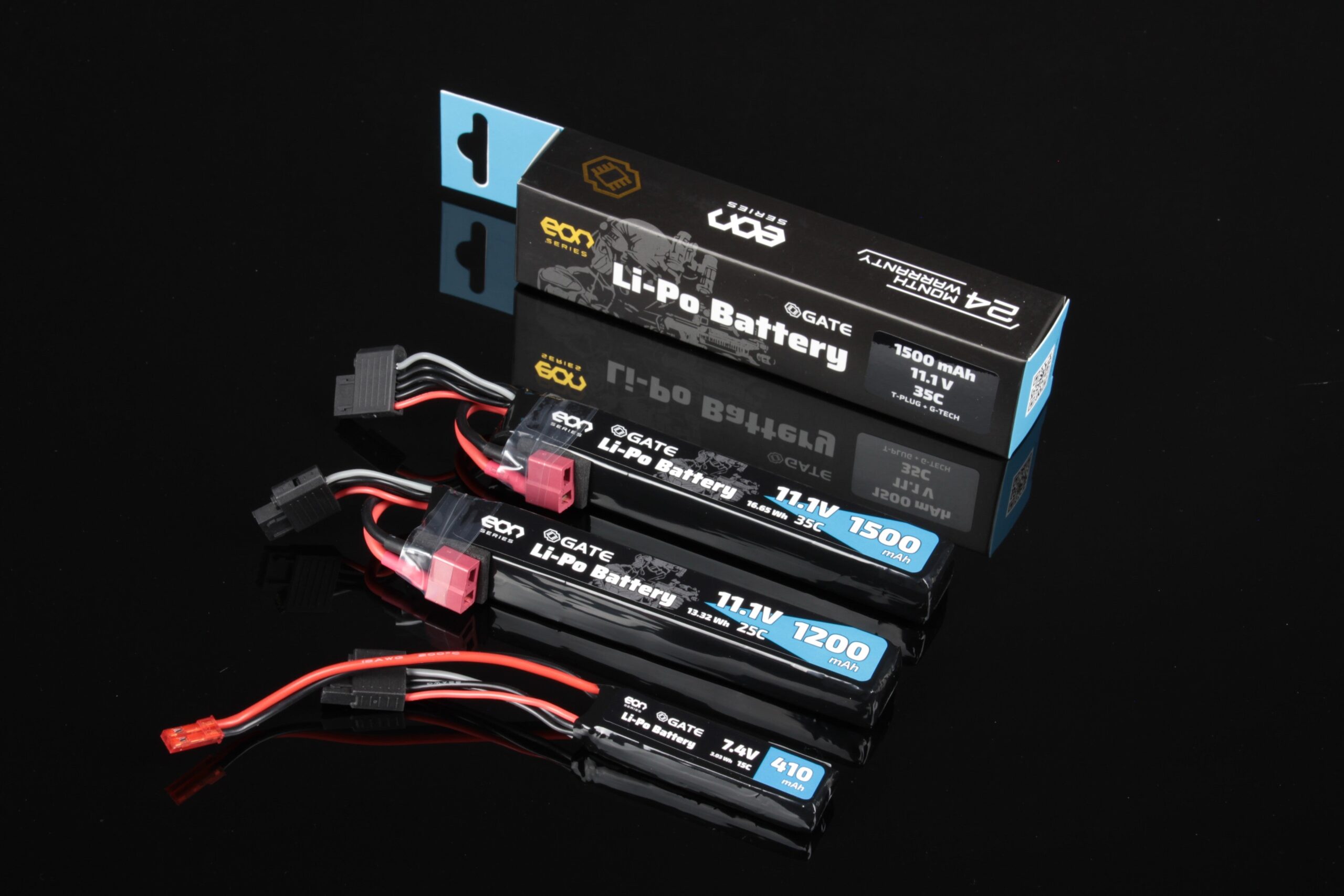 GATE EON LiPo-accu’s – officieel serieoverzicht