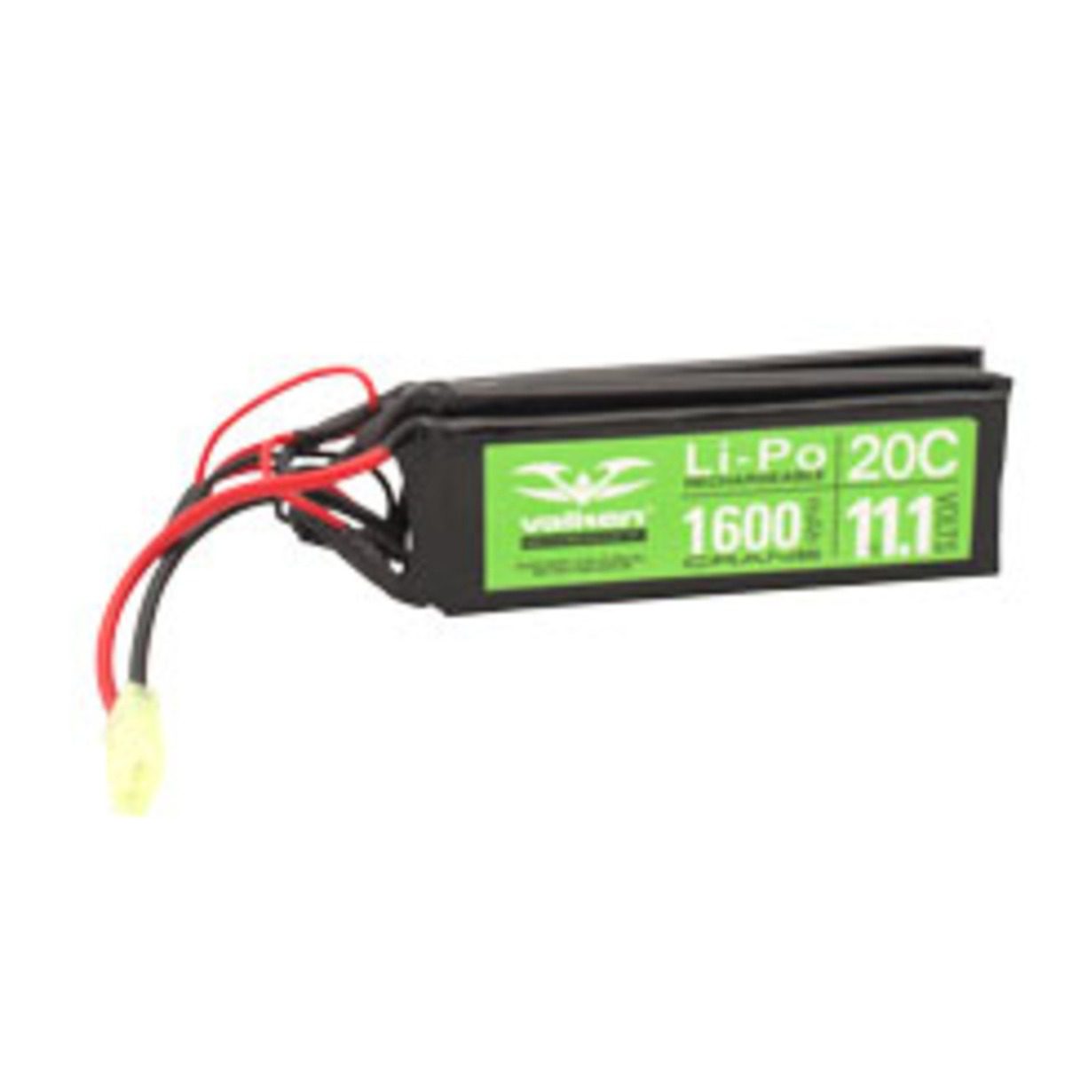 Valken Battery LiPo 11.1V 1600mAh 30C Split