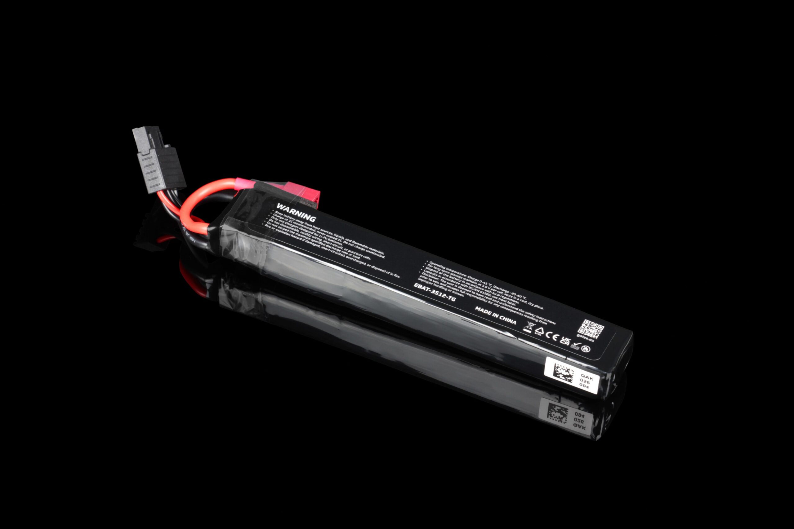 GATE EON LiPo-accu 1200 mAh – achterzijde